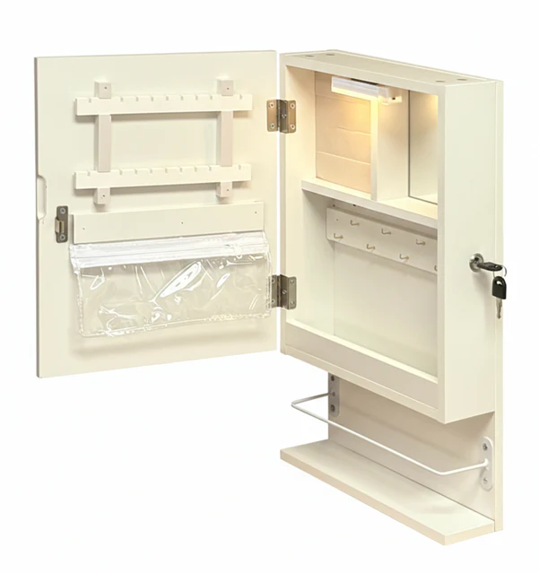 Stella Cosmetics Cabinet with LED Light - Fine Living ALLUSTRA