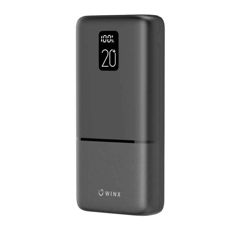WINX GO Fast 2 Power Bank 20000mAh | 22.5W Fast Charge + 4–5 Charges |