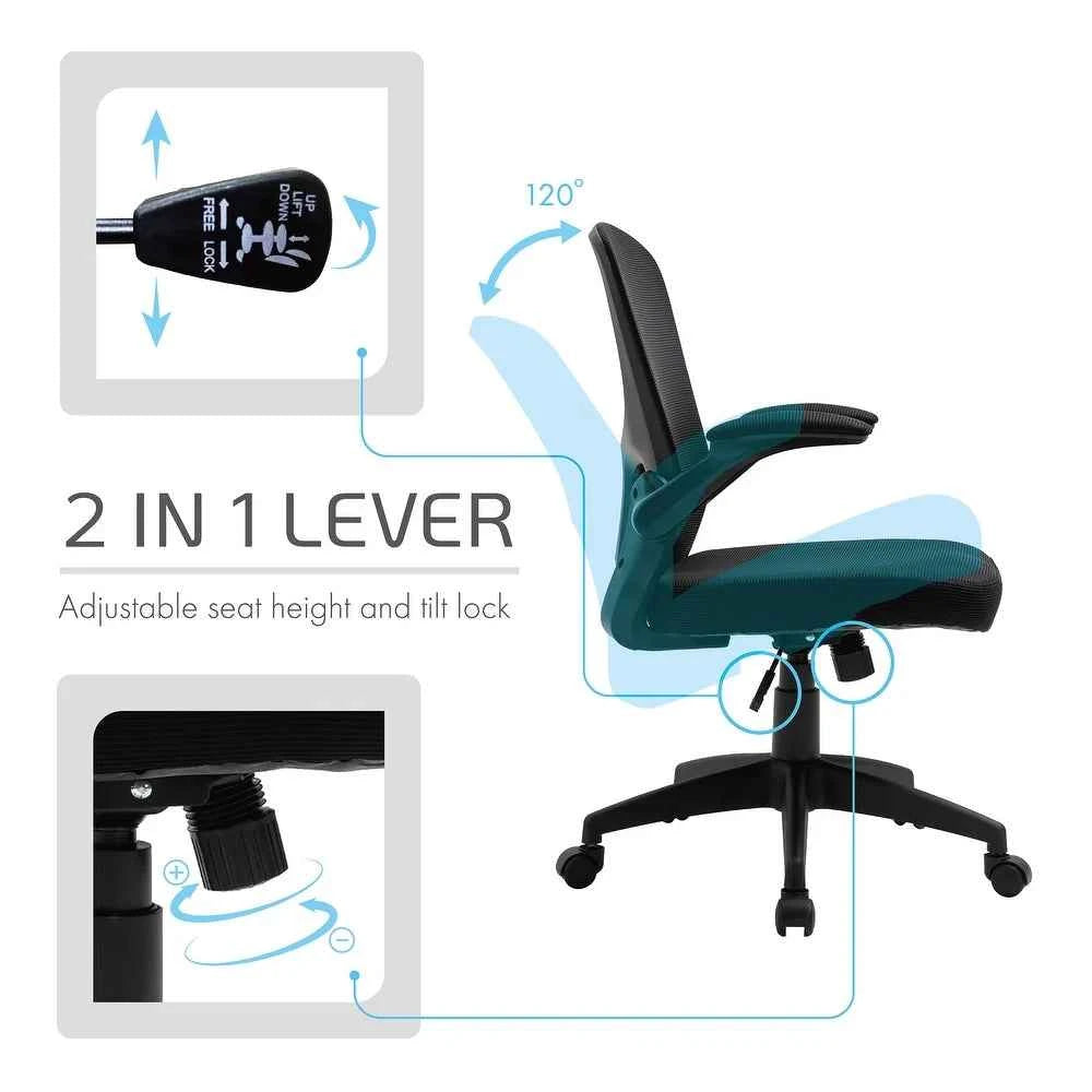 ErgoPrime Office Desk Chair - Black