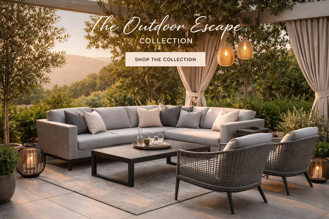 The Outdoor Escape Collection: Create a Space That Feels Like a Breath of Fresh Air