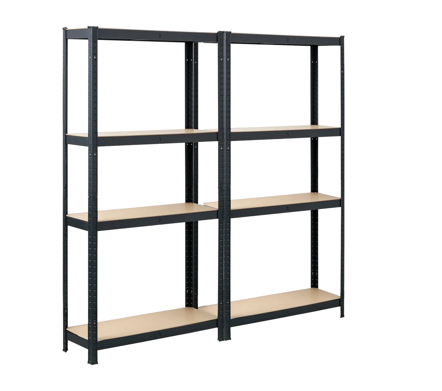 FINERY- 4 Layer Shelf Matt Black (PACK OF 2) ALLUSTRA
