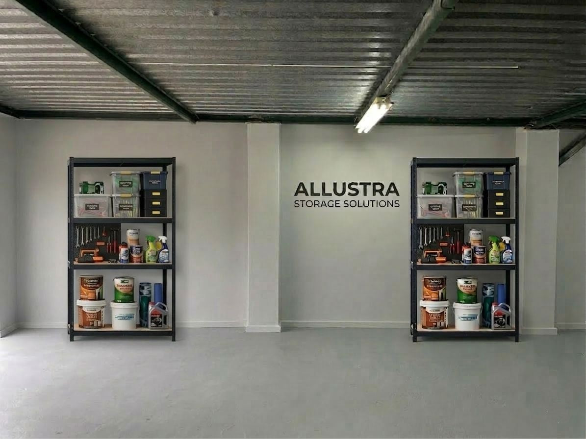 The 4 Layer Shelf Matt Black (PACK OF 2) ALLUSTRA