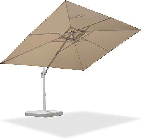 Tahiti Roma Umbrella - Beige - Fine Living