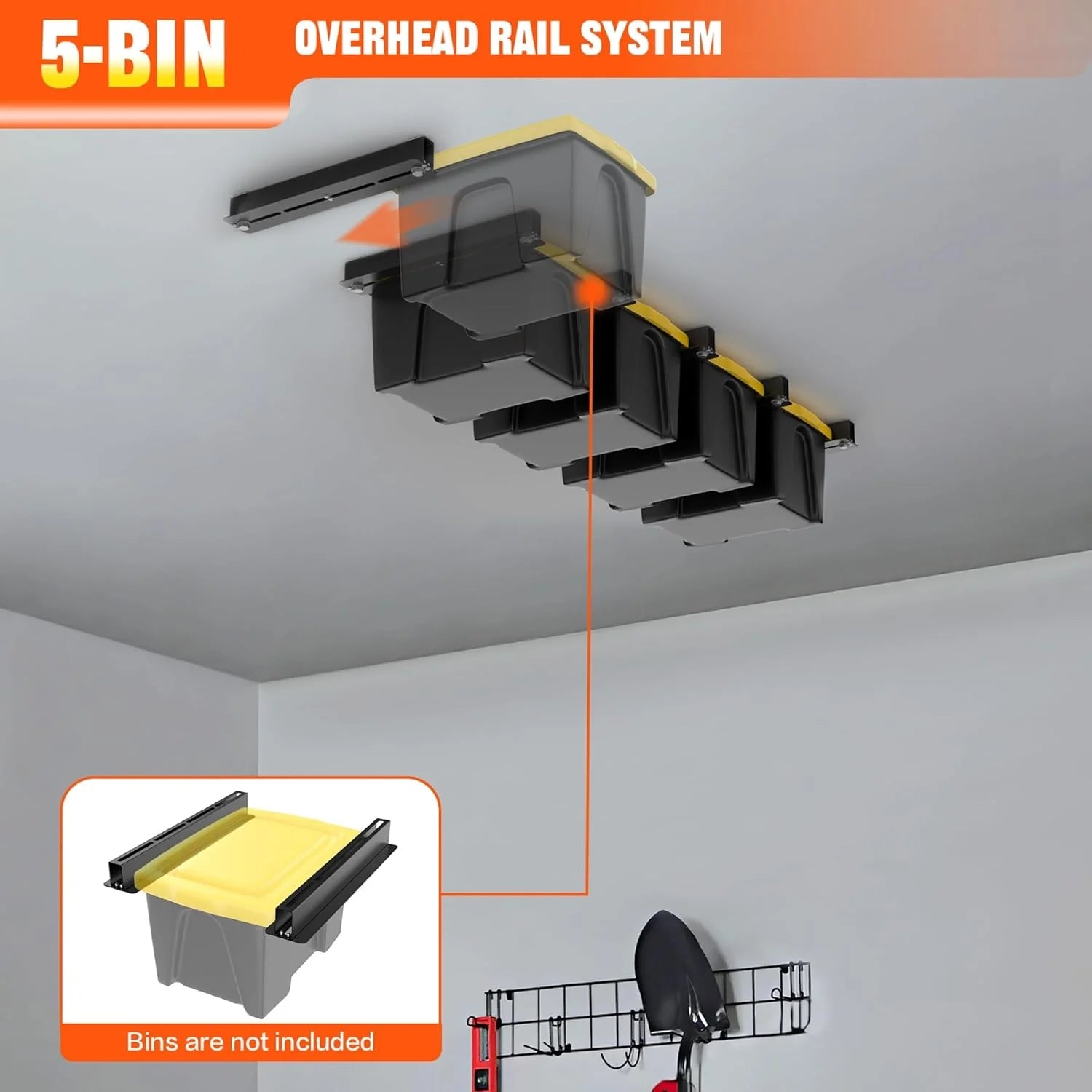 LoadMaster Overhead Garage Storage Rack - Fine Living ALLUSTRA