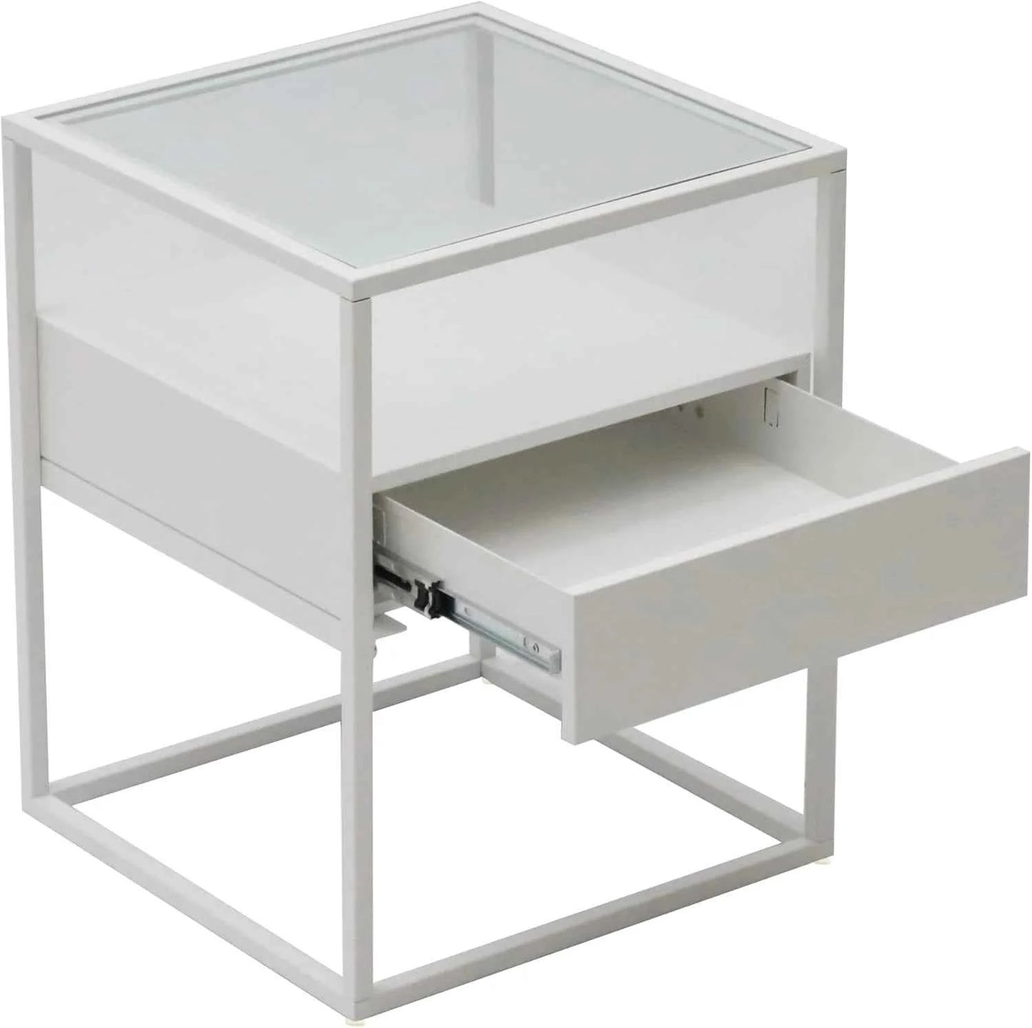 Fine Living Athens Side Table - White