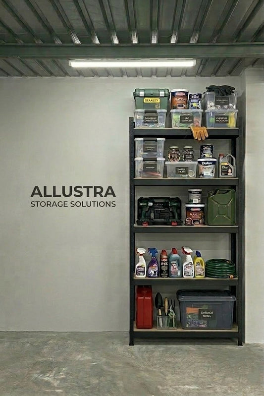 The 6 Layer Shelf Matt Black ALLUSTRA