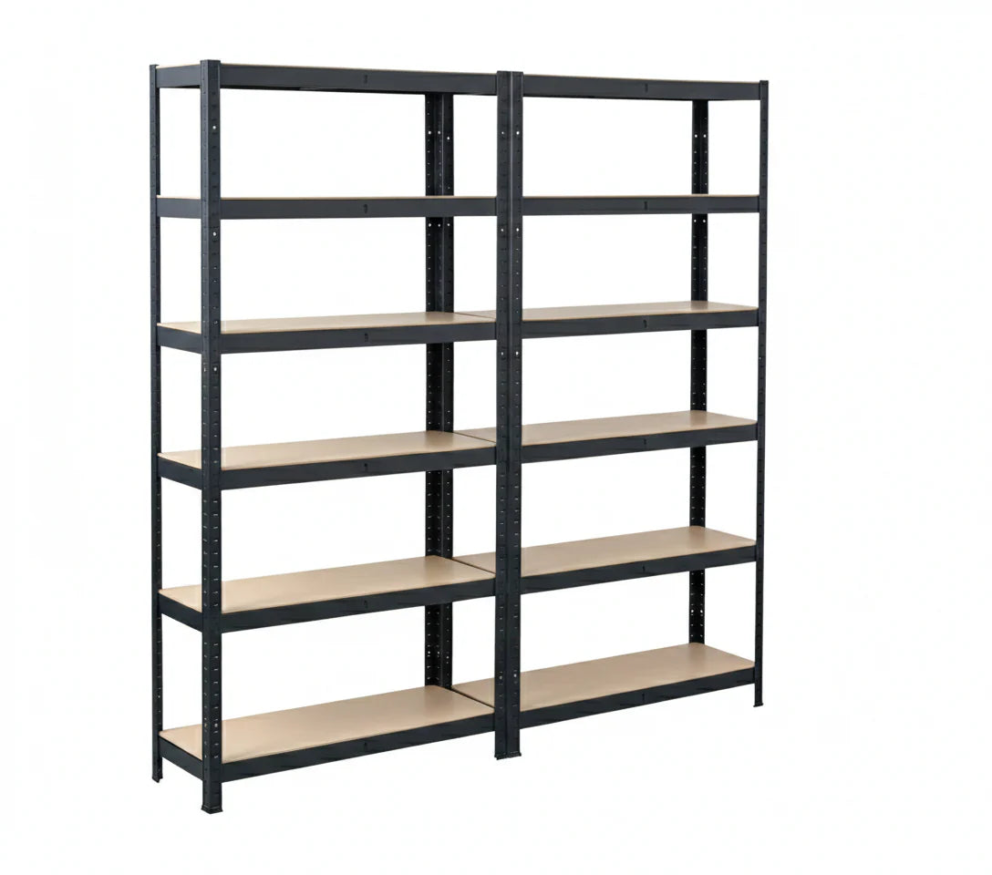 FINERY - 6 Layer Shelf Matt Black (PACK OF 2) ALLUSTRA