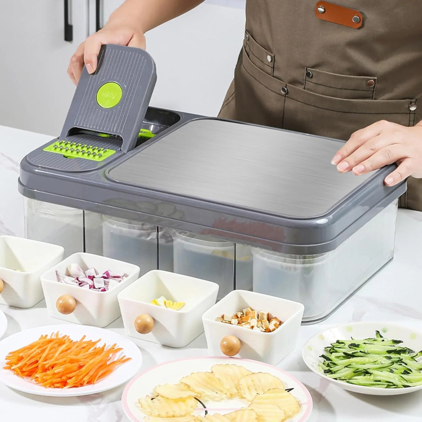 SliceMaster Vegetable Cutter - Fine Living ALLUSTRA