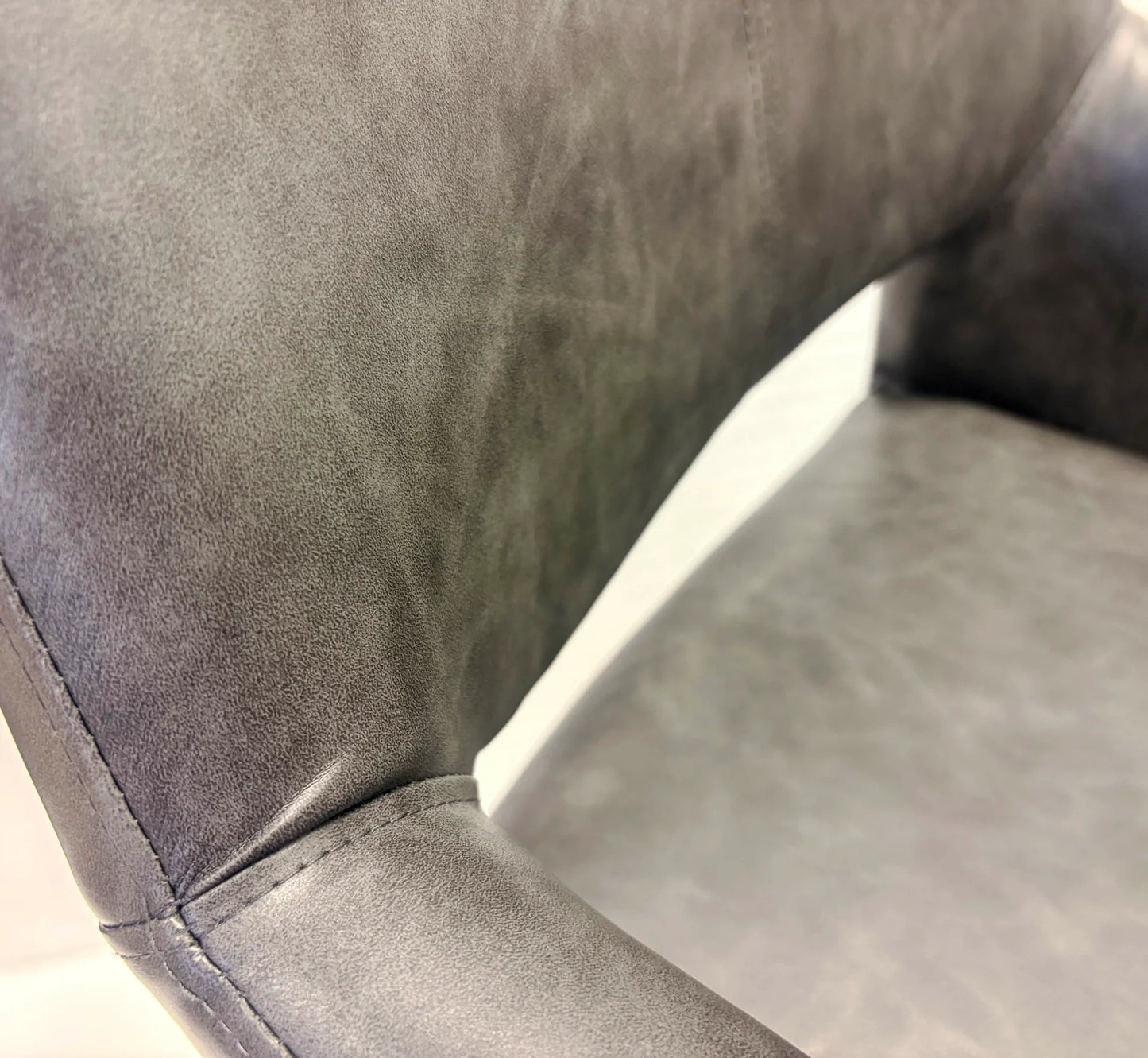 Aurelia Executive Office Leather Chair - Grey - Finery ALLUSTRA