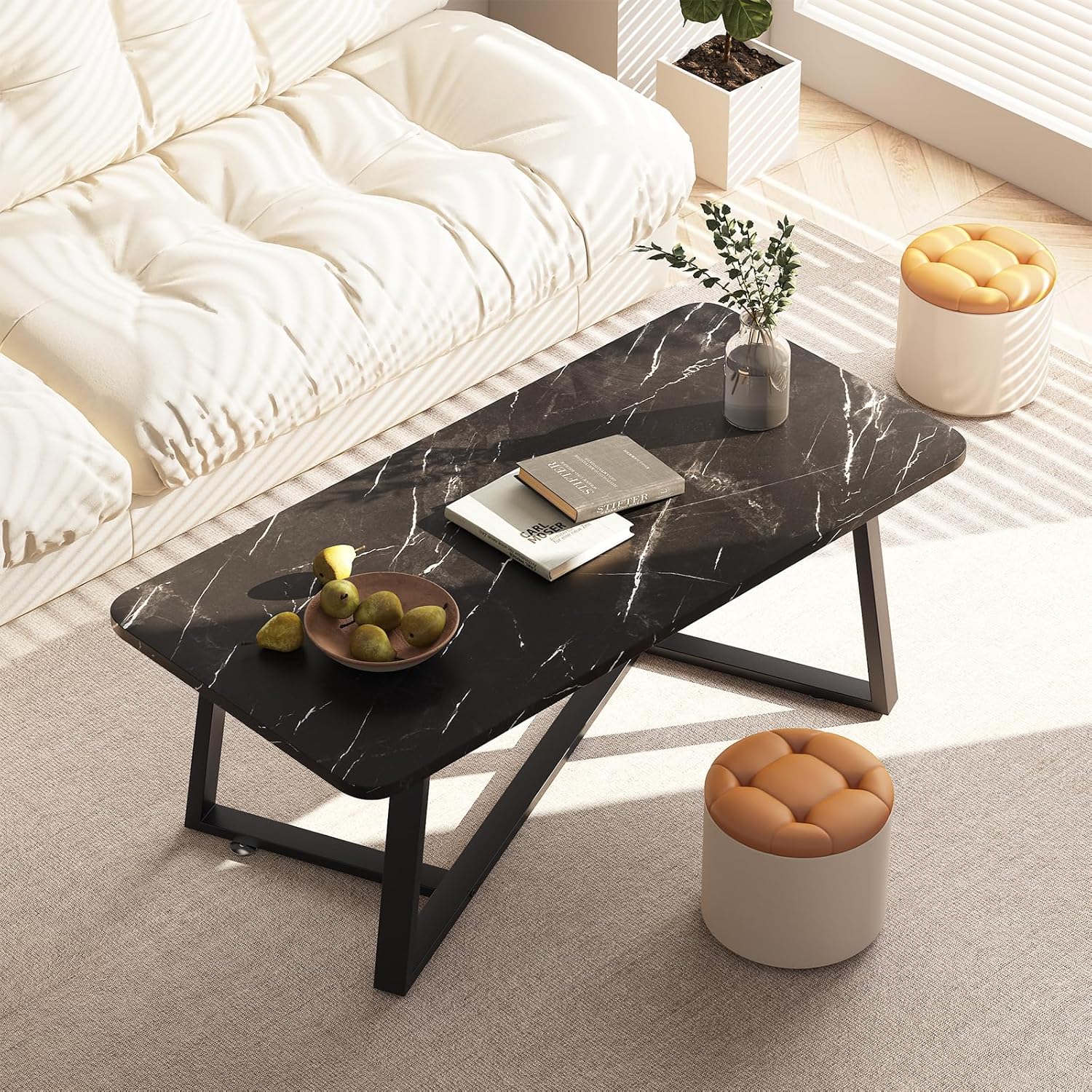 Harmony Coffee Table - Black - Finery ALLUSTRA