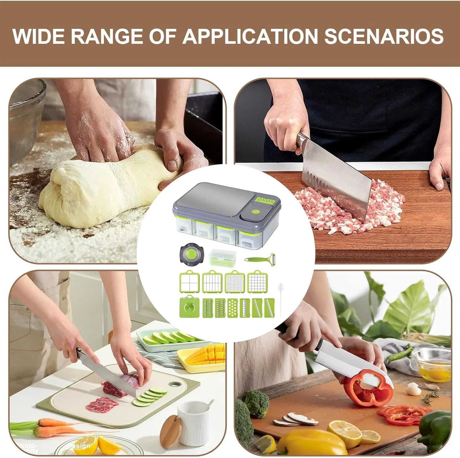SliceMaster Vegetable Cutter - Fine Living ALLUSTRA