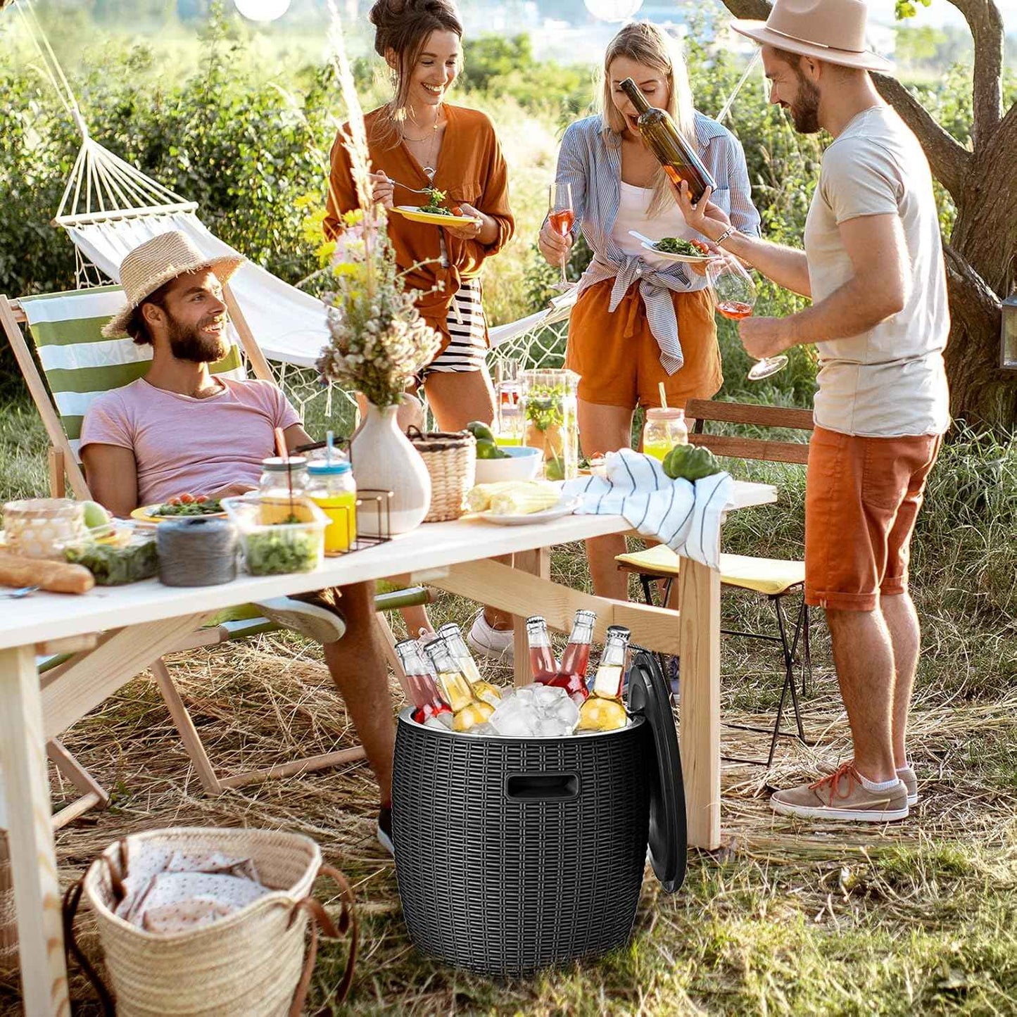 Ratten Barrel Ice Cooler - Fine Living
