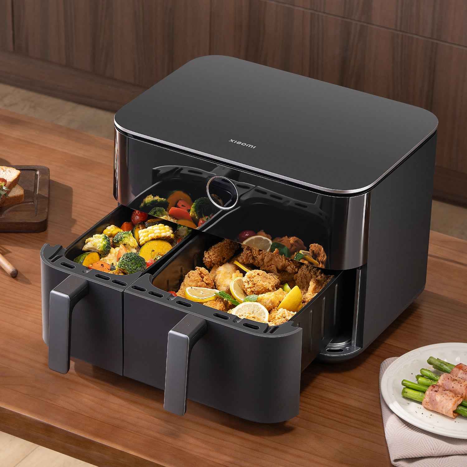 Xiaomi 10L Dual Zone Air Fryer | Cook Two Dishes at Once