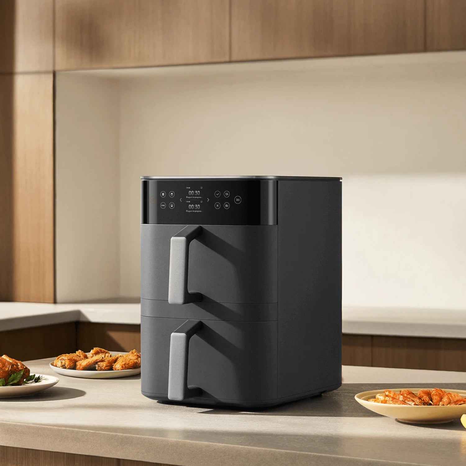 Xiaomi 12L Dual Air Fryer South Africa | Double Basket Smart Air Fryer | ALLUSTRA