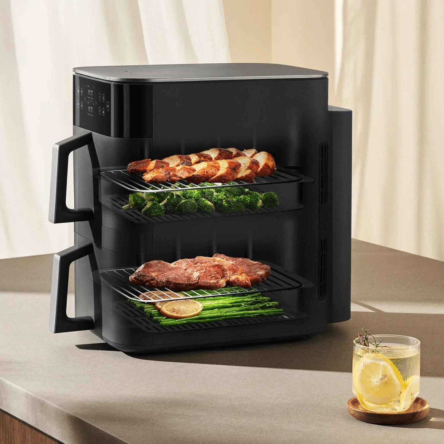 Xiaomi 12L Dual Air Fryer South Africa | Double Basket Smart Air Fryer | ALLUSTRA