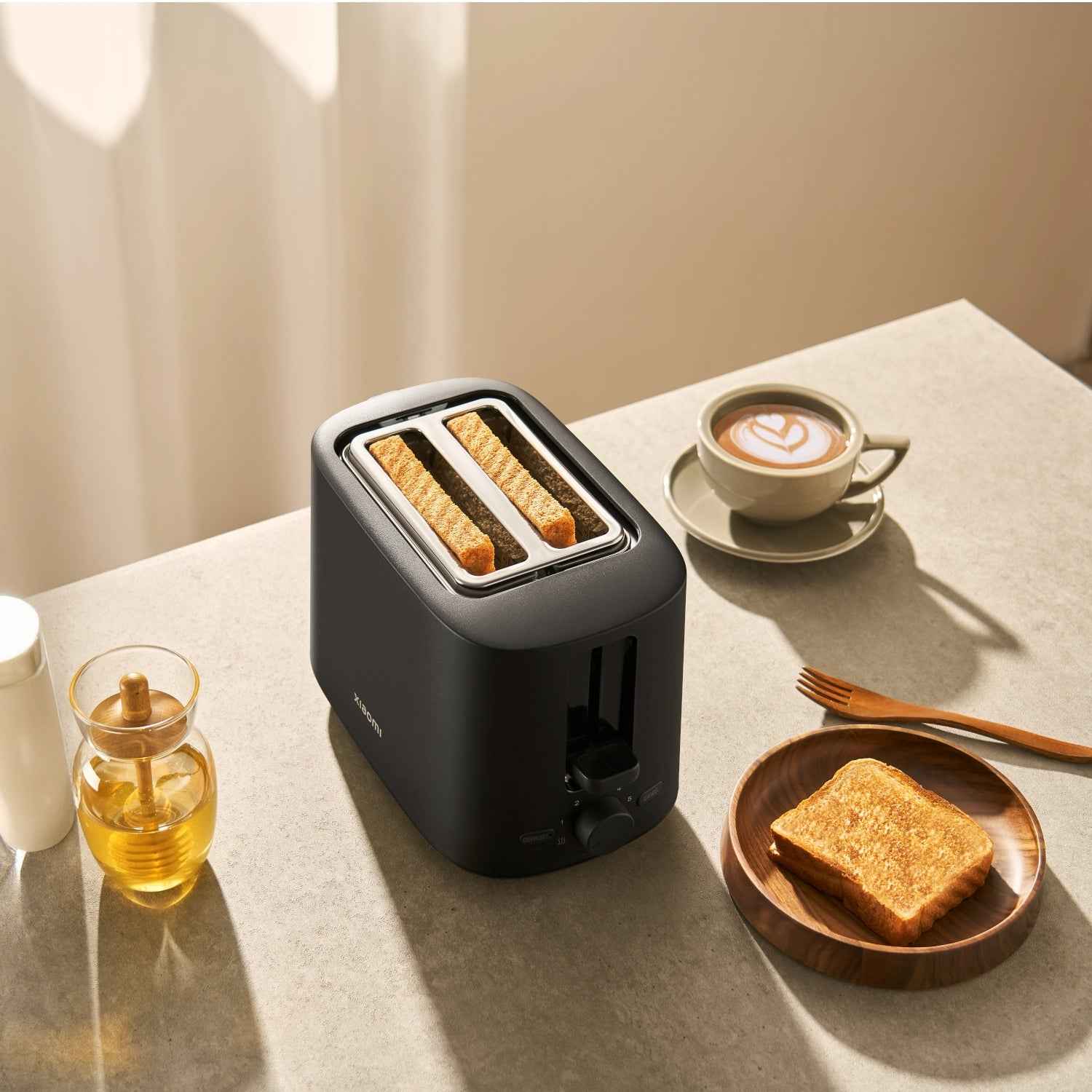 Xiaomi Dual Wide-Slot Toaster South Africa | Foldable Rack & Defrost | ALLUSTRA