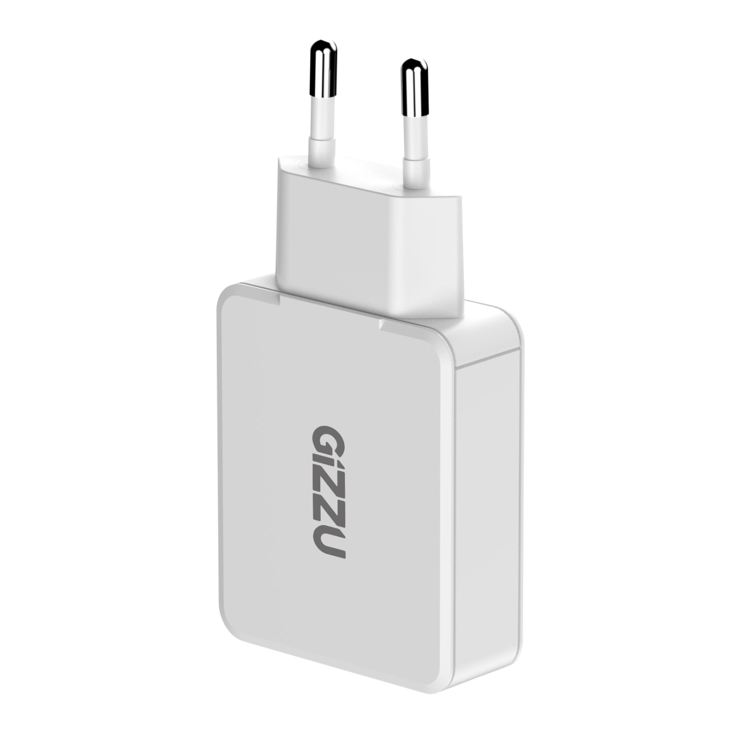 Gizzu 2-Port 65W GaN Wall Charger | MacBook Pro + All Laptops | SYNTECH