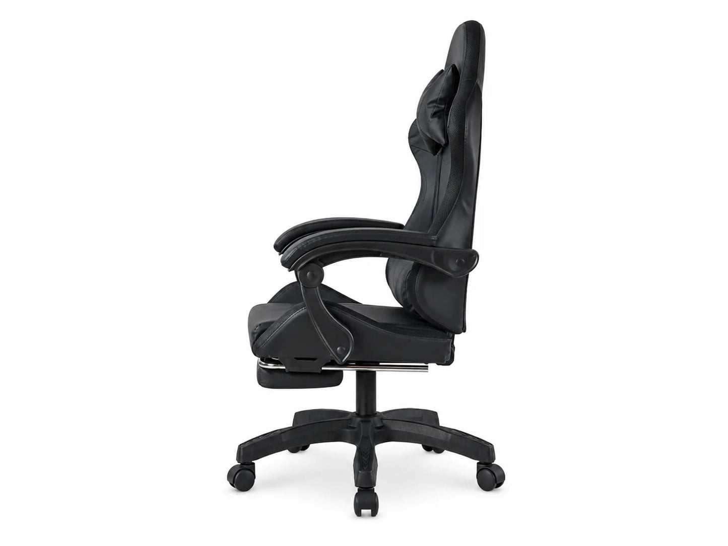 LED Lights Gaming Chair - Black calasca