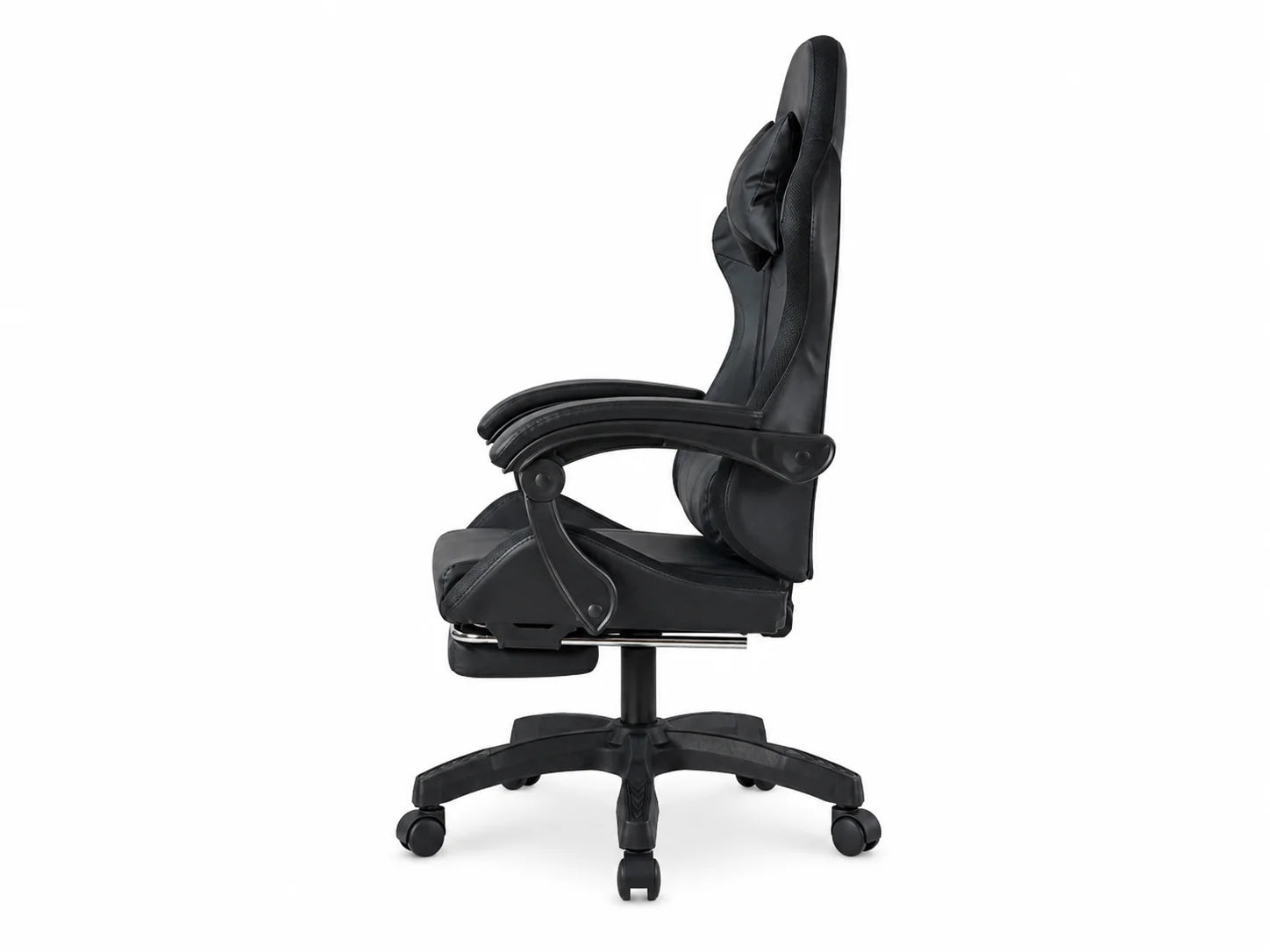 LED Lights Gaming Chair - Black calasca