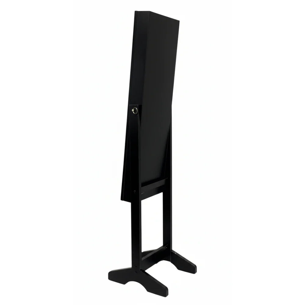 Crystaline Jewelry Cabinet - Black - Fine Living ALLUSTRA