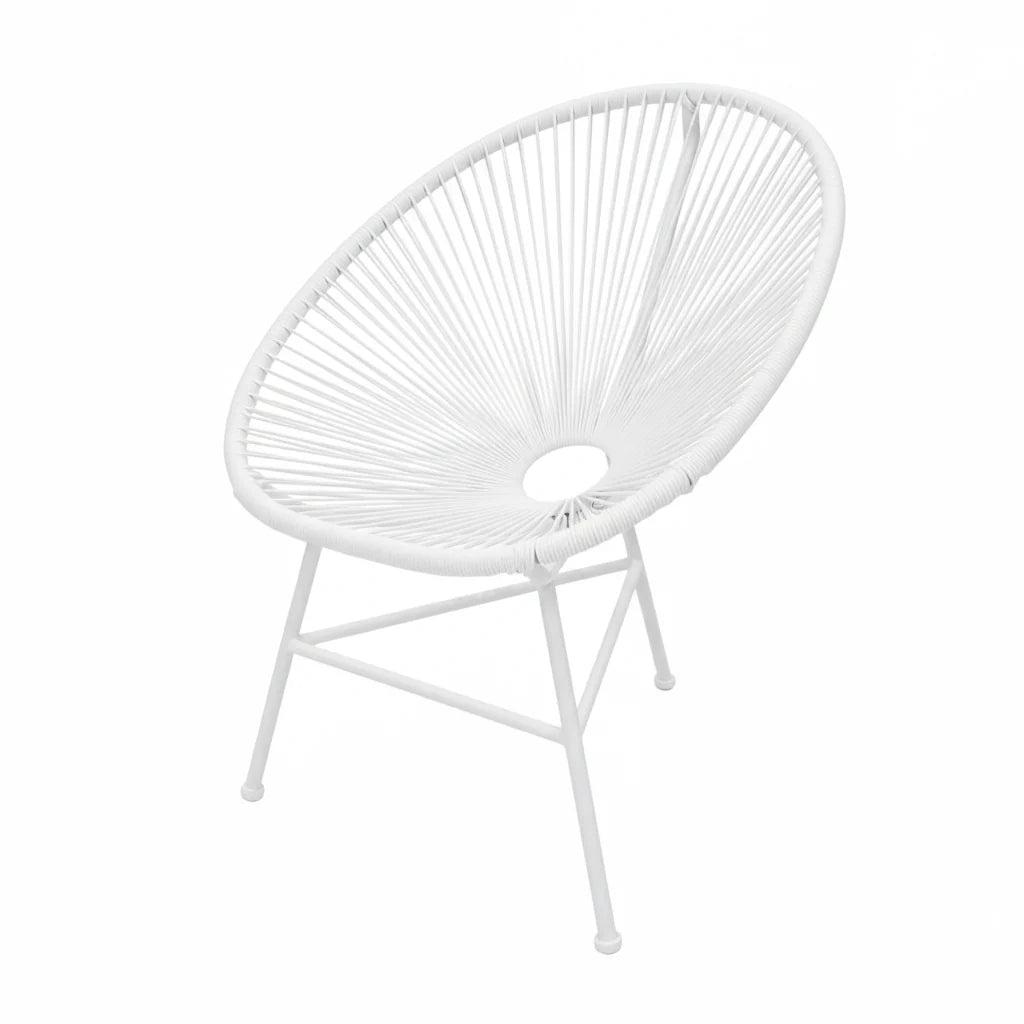 Fine Living Acapulco Chair - White ALLUSTRA
