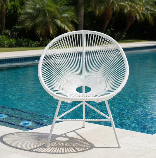 Fine Living Acapulco Chair - White ALLUSTRA