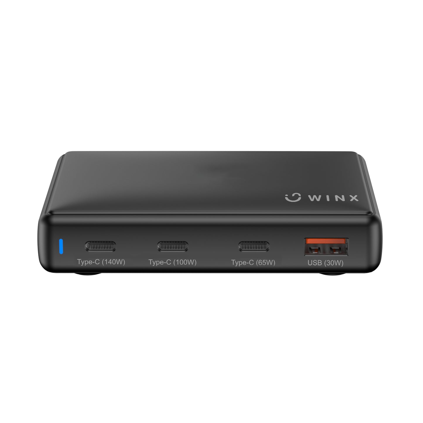 WINX POWER Ultra 140W GaN Desktop Charger | 4 Ports | MacBook Pro 16" SYNTECH