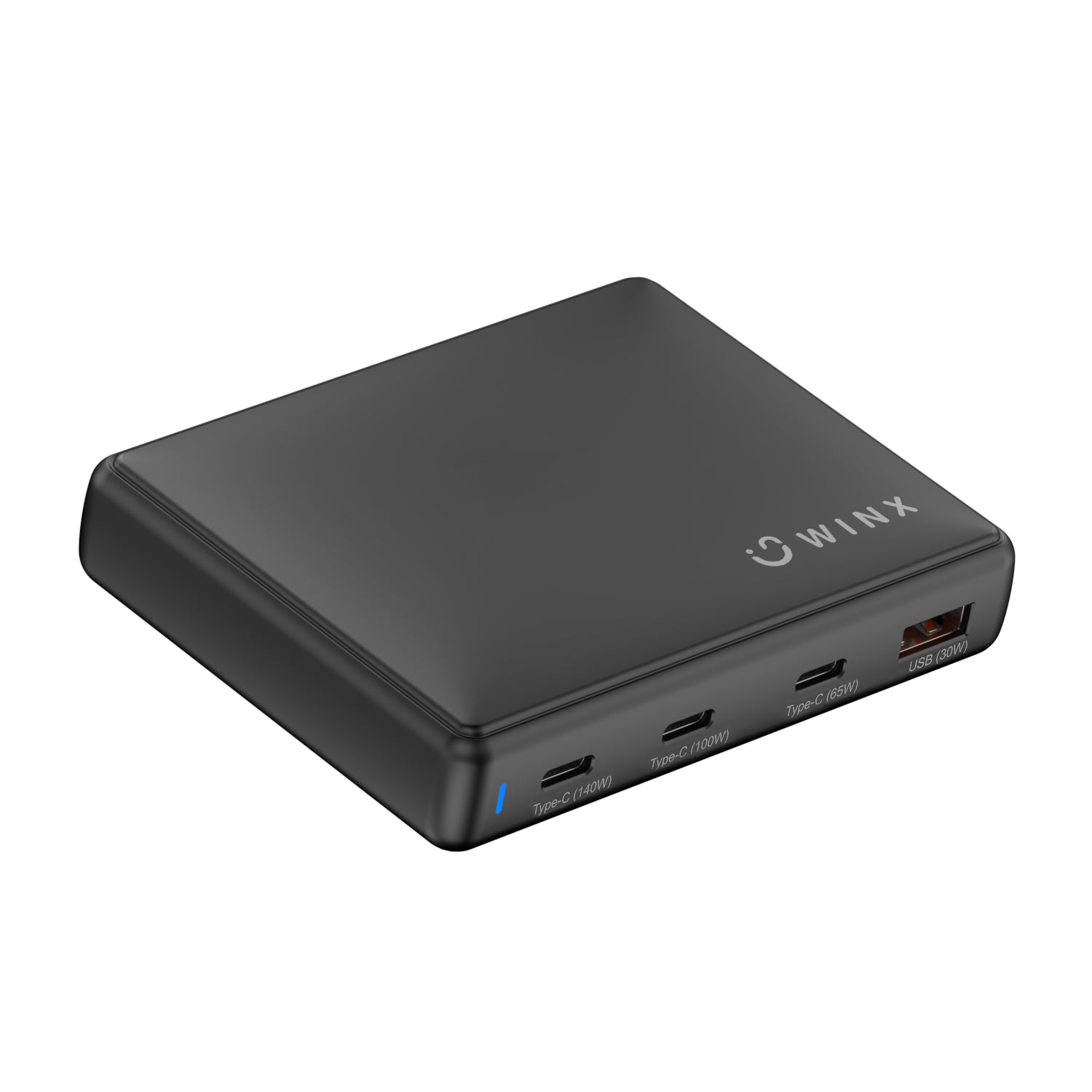 WINX POWER Ultra 140W GaN Desktop Charger | 4 Ports | MacBook Pro 16" SYNTECH