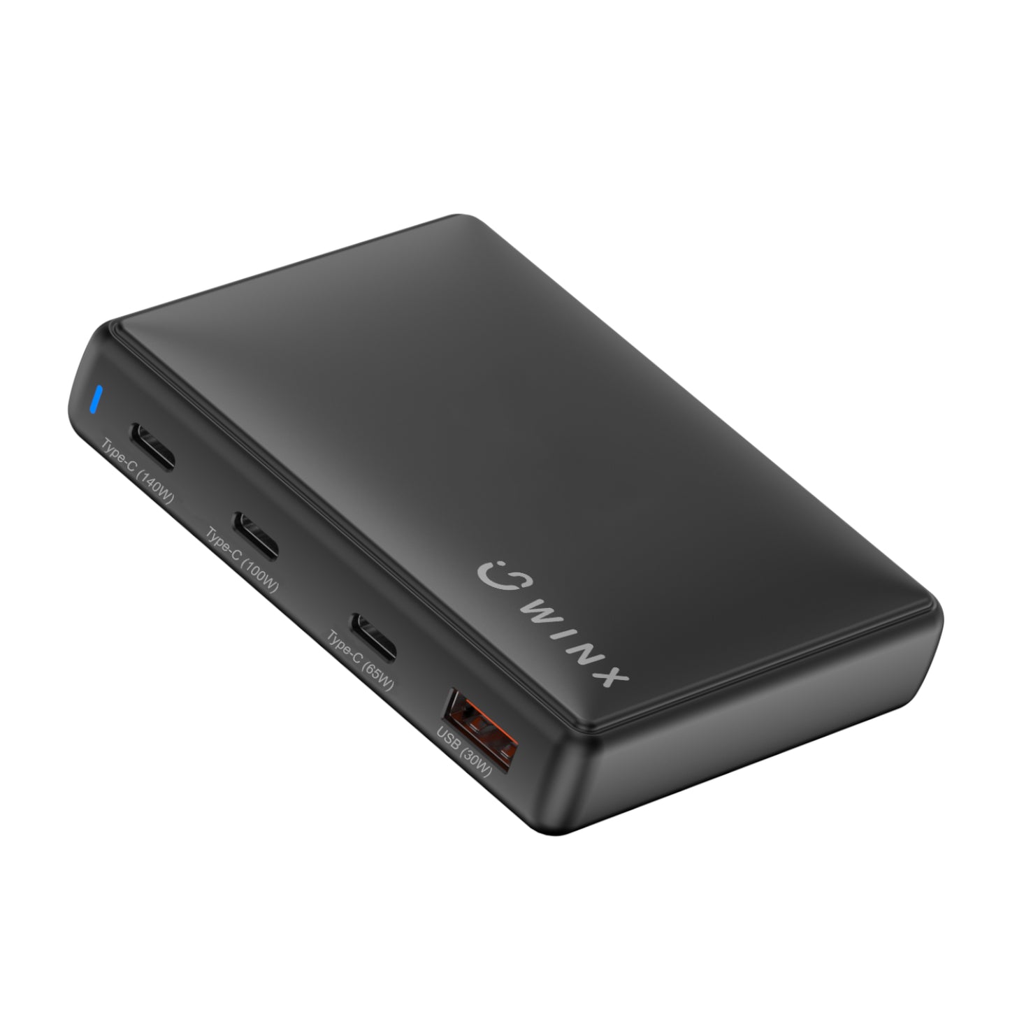 WINX POWER Ultra 140W GaN Desktop Charger | 4 Ports | MacBook Pro 16" SYNTECH