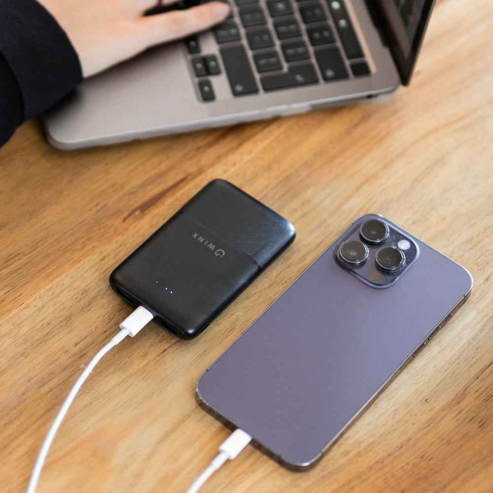 WINX GO Simple Power Bank 5000mAh | 124g · Pocket-Sized |