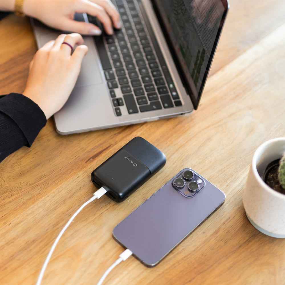 WINX GO Simple Power Bank 10000mAh | 3 Ports · Air Safe |