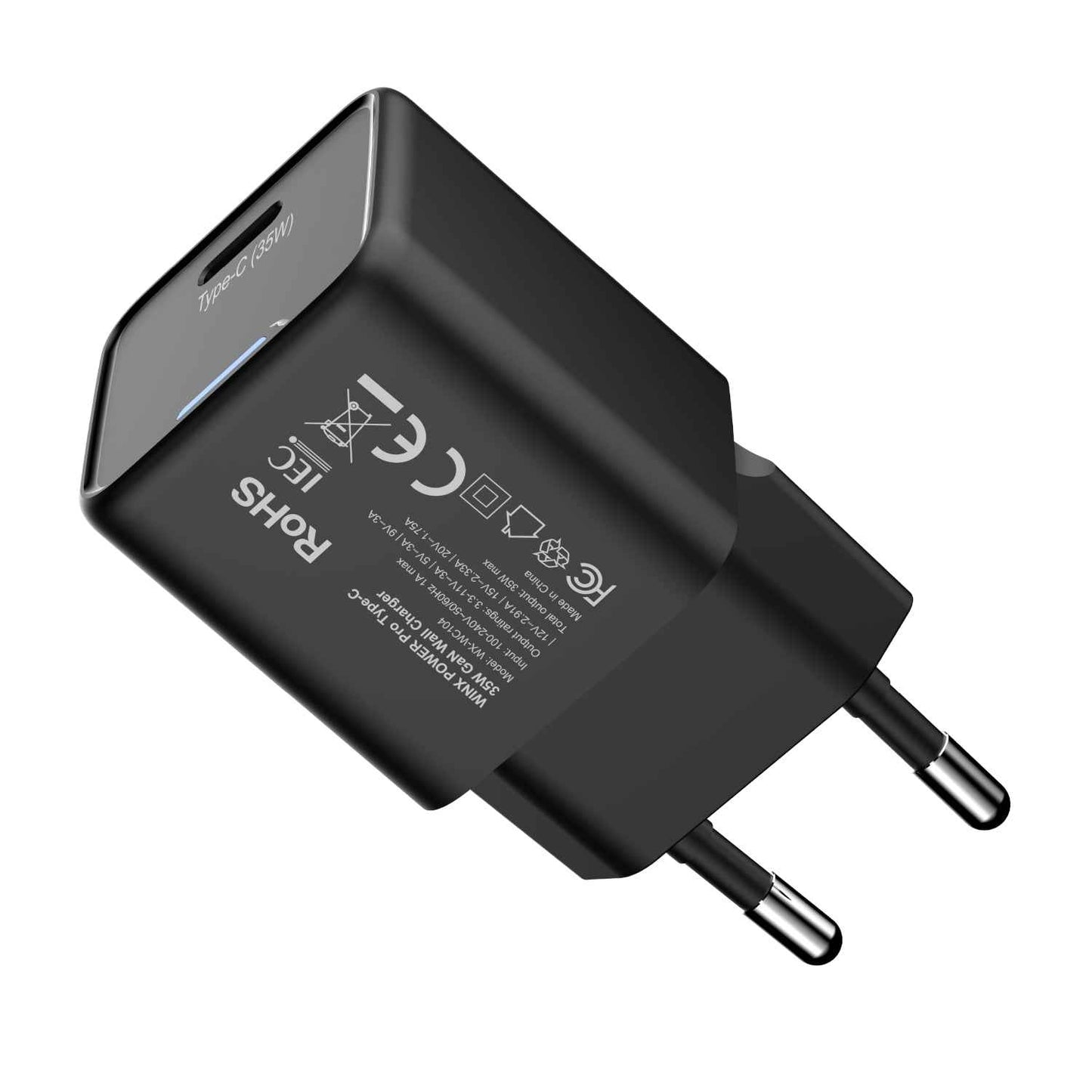 WINX POWER Fast 35W GaN Charger | Phone + Camera + iPad |