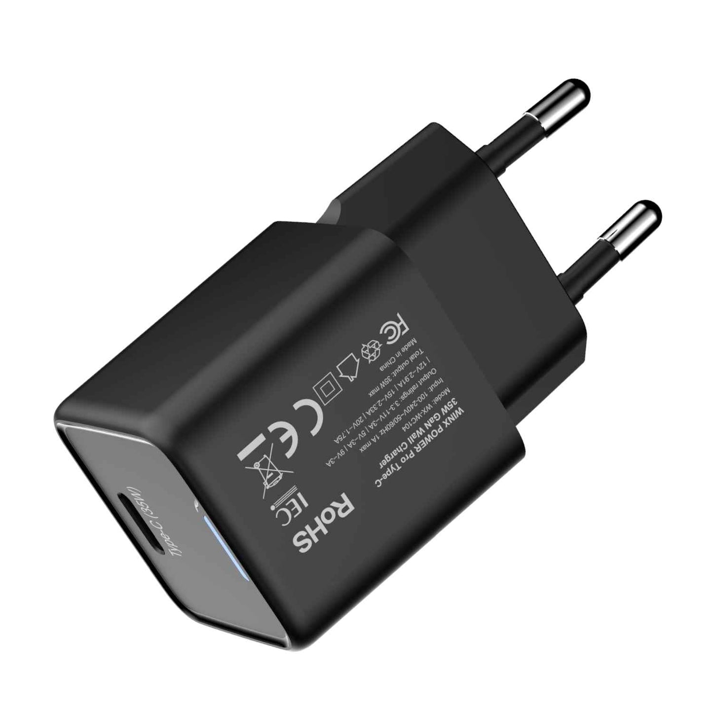 WINX POWER Fast 35W GaN Charger | Phone + Camera + iPad |