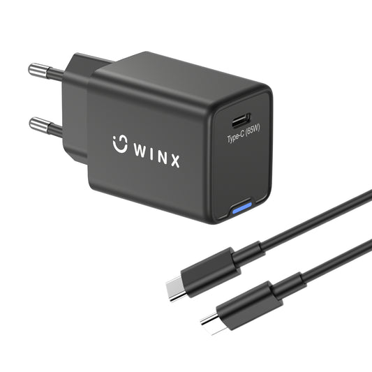 WINX POWER Pro 65W GaN Charger | Phone + Tablet + Camera | SYNTECH