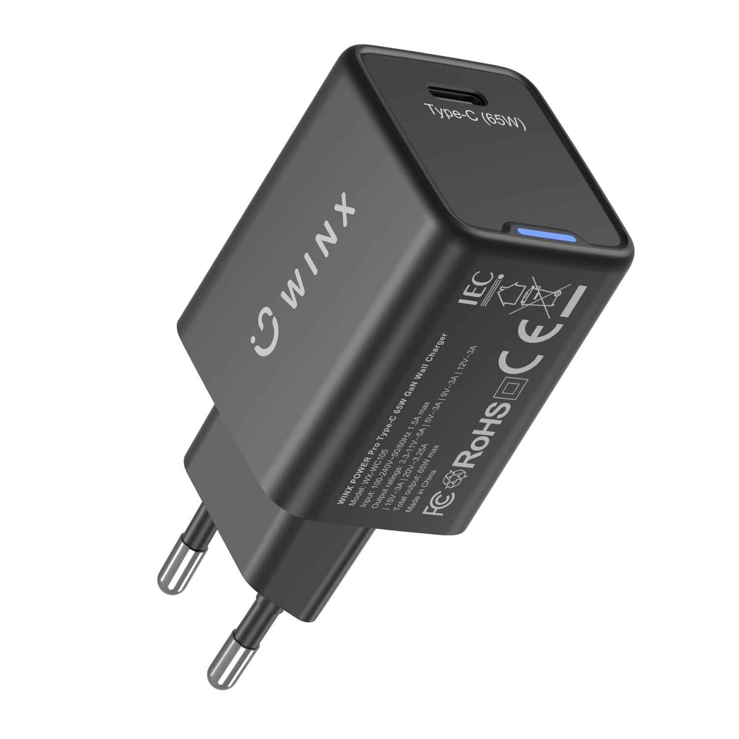 WINX POWER Pro 65W GaN Charger | Phone + Tablet + Camera |