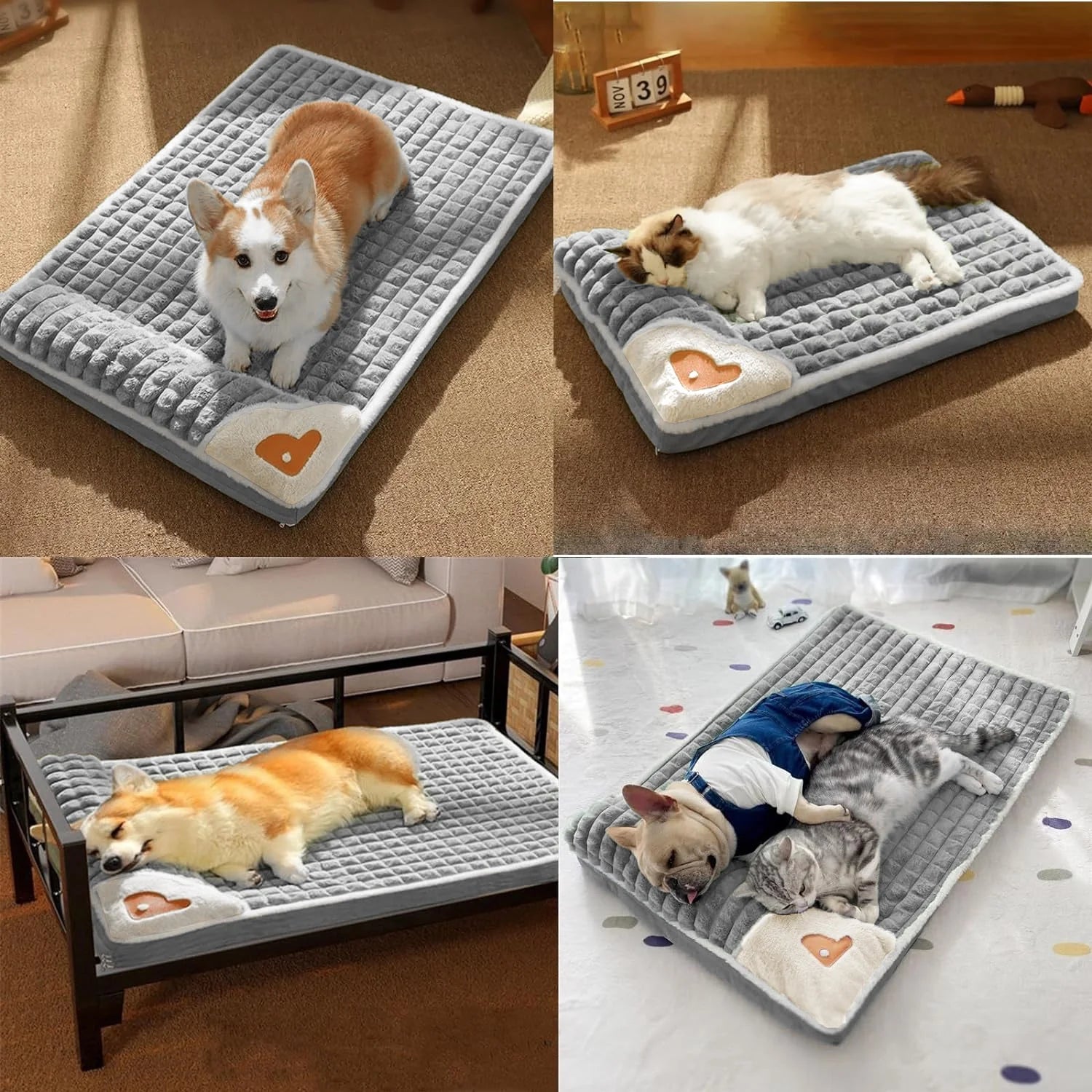 Four-Seasons Dog Mat - Grey - Rex ALLUSTRA