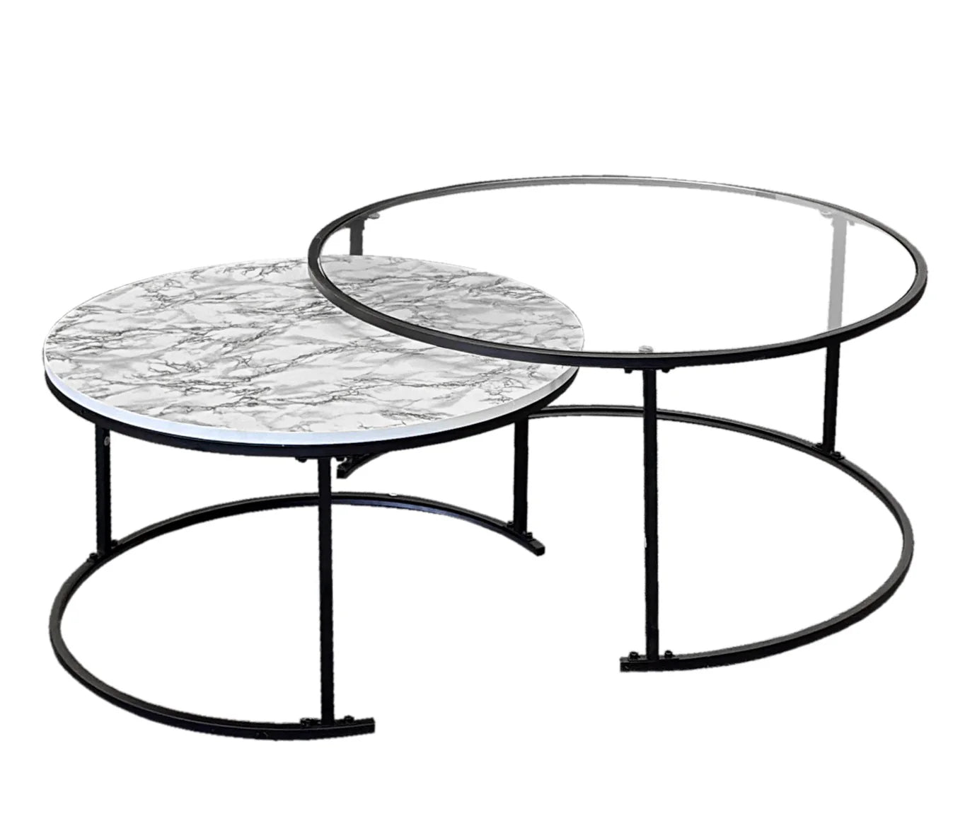 Clara 2 Tier Coffee Table - Finery ALLUSTRA