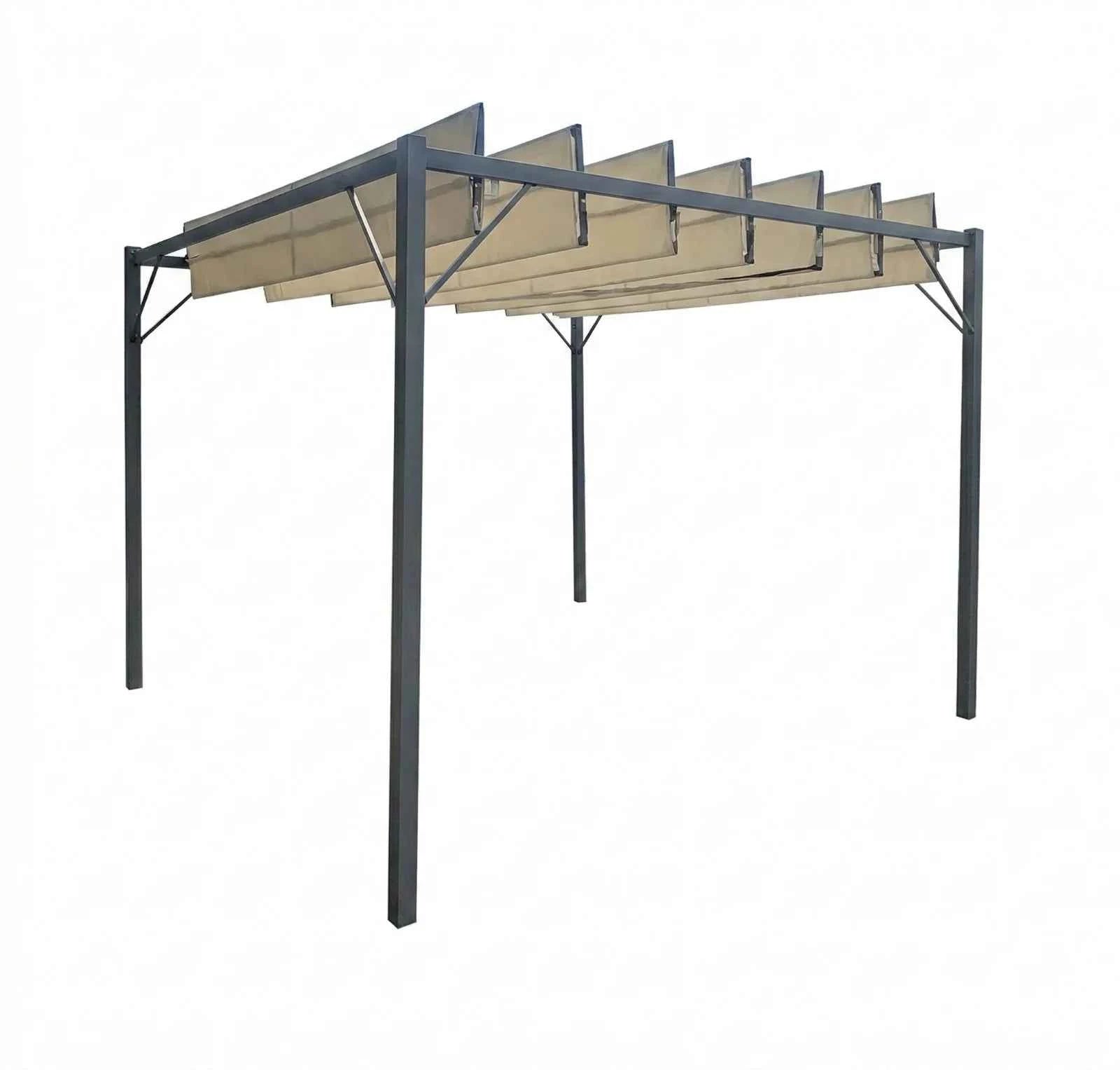 RoyalPatio Bioclimatic Pergola - Beige - Finery