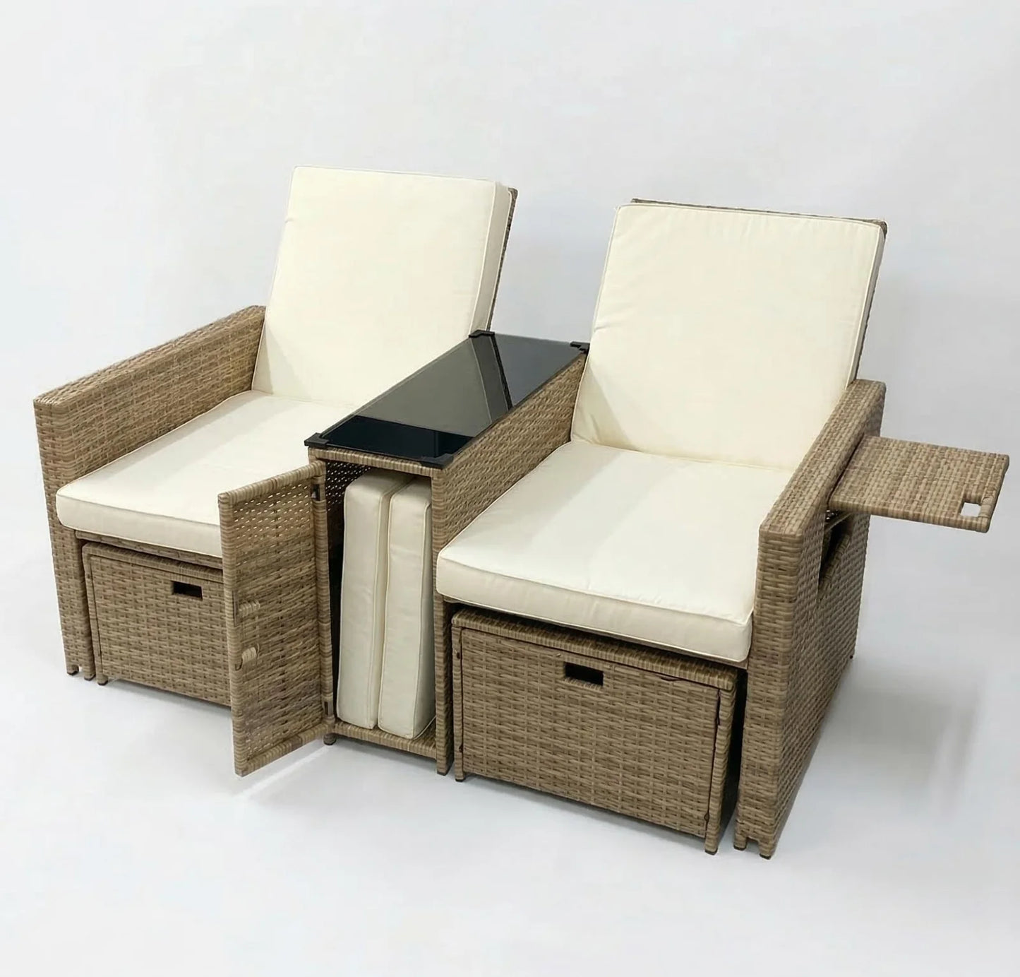 Zanzibar 5pc Patio Set calasca