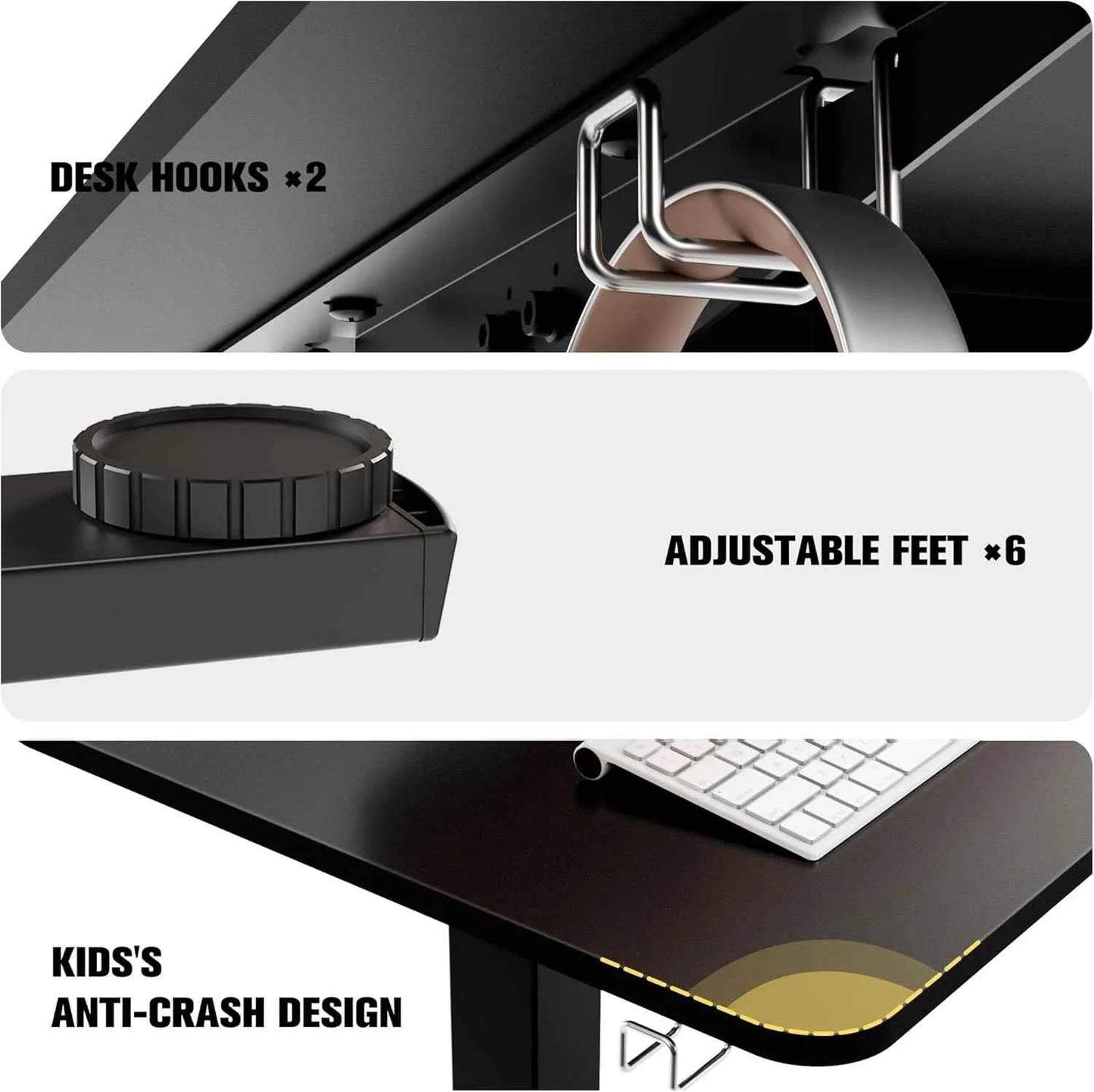 Flexi Corner Standing Desk & Focus Ergonomic Mesh Chair Bundle