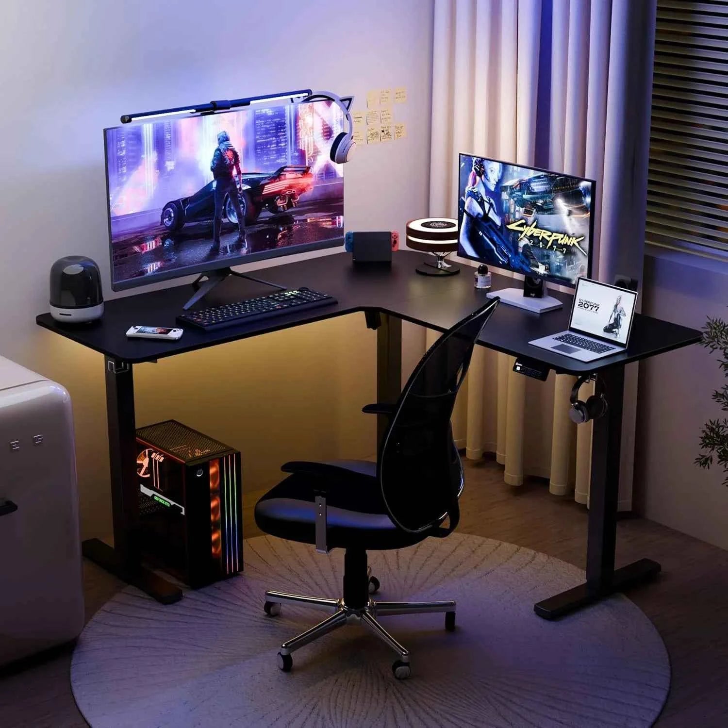 FlexiCorner Height Adjustable Desk