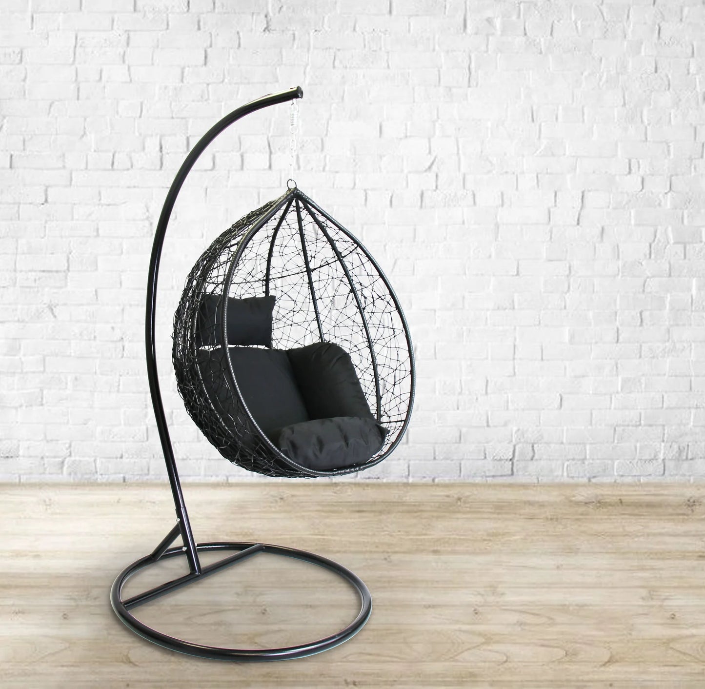 Santorini Pod Swing -85cm - Black ALLUSTRA