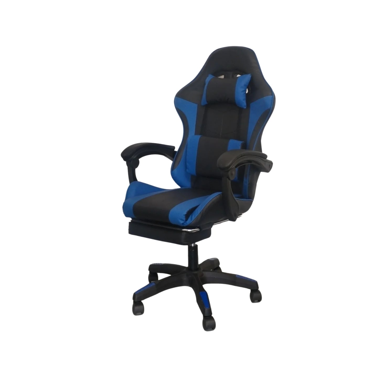 SoundThrone Gaming Chair with Speaker - Black/ Blue calasca