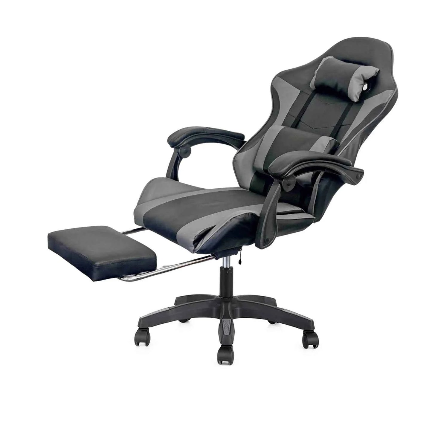 SoundThrone Gaming Chair with Speaker - Black/ Grey